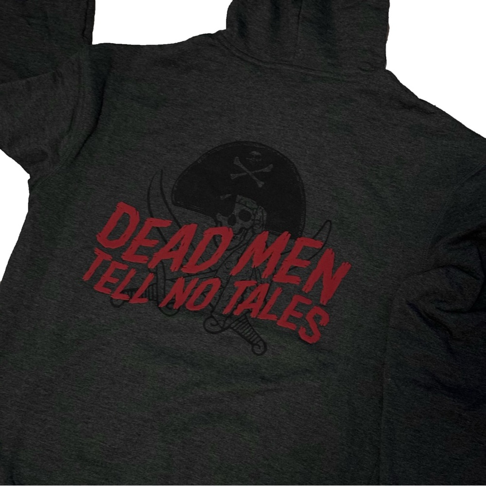 DISNEY PARKS SWEATSHIRT HOODIE PIRATES OF THE CARIBBEAN DEAD Unisex XS